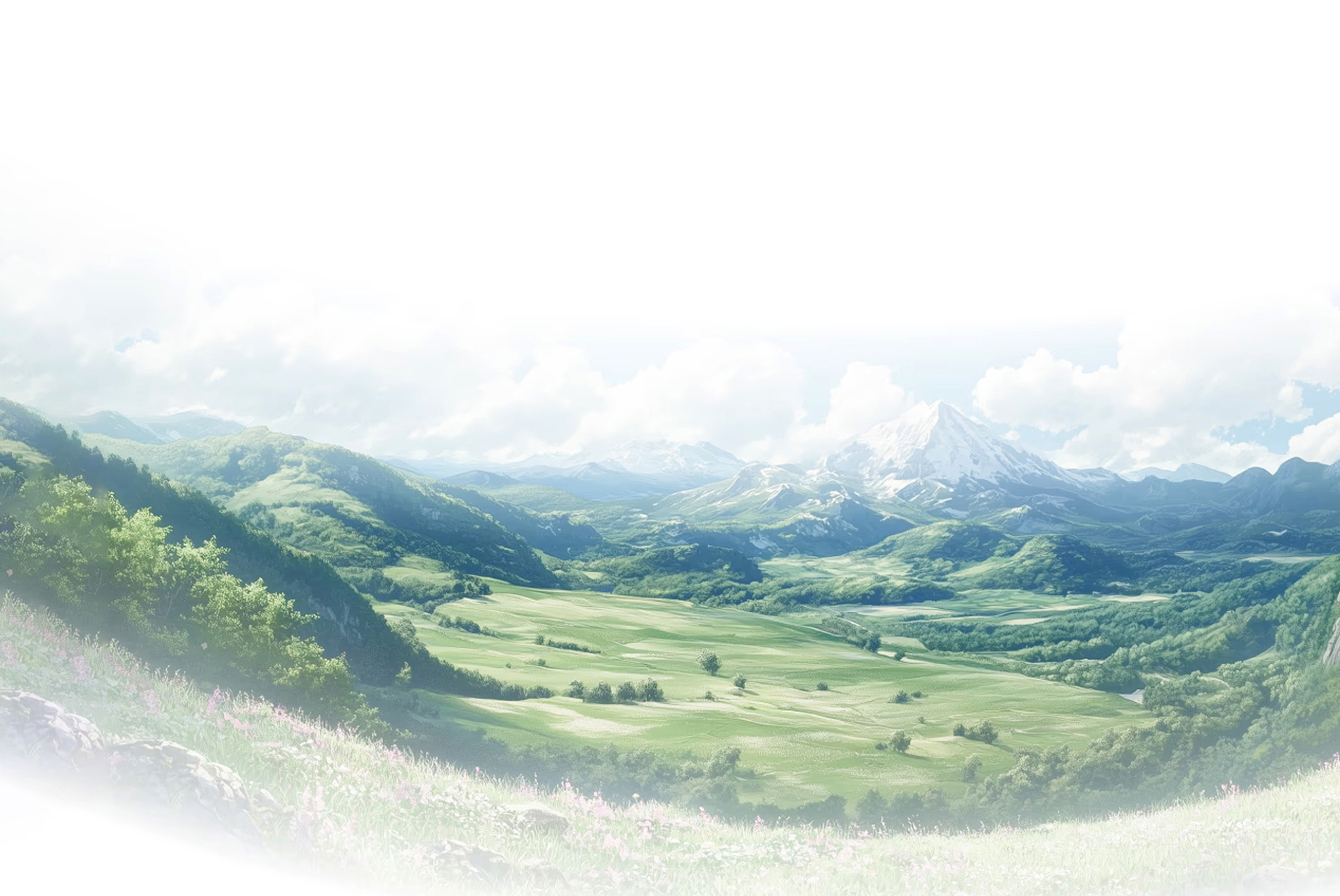 Beautiful travel destination landscape